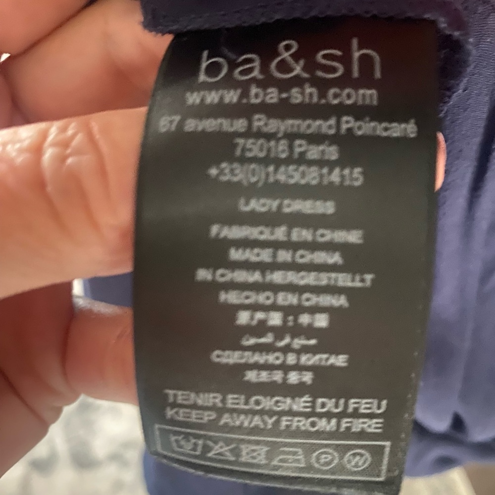 BA & SH NAVY DRESS